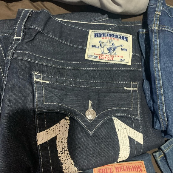 TRUE RELIGION JEANS LIKE NEW SIZE 38 - Picture 5 of 13